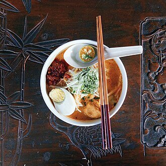 マレーシア料理:LAKSA