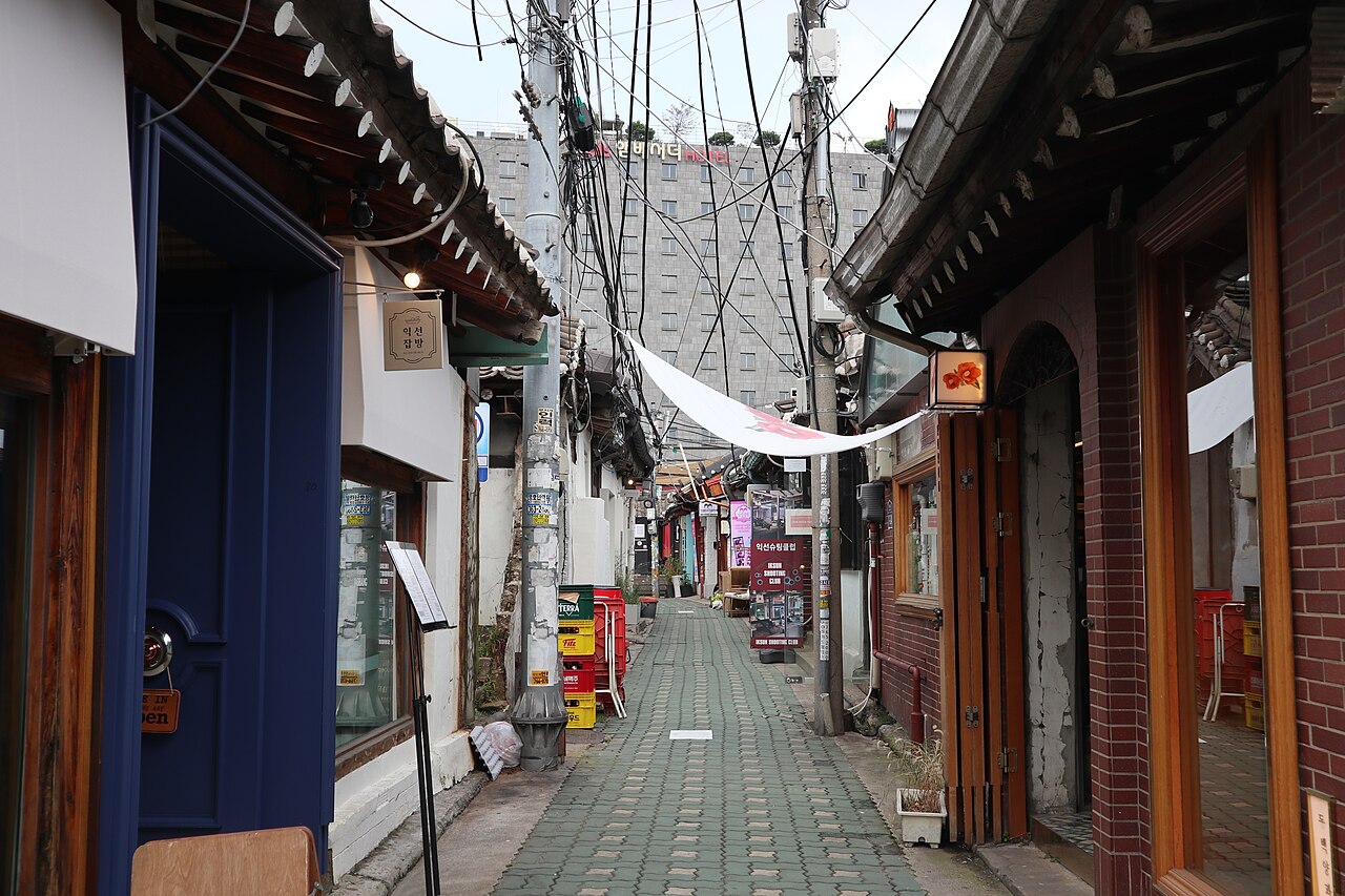 ソウル・益善洞の韓屋路地（2020年撮影）