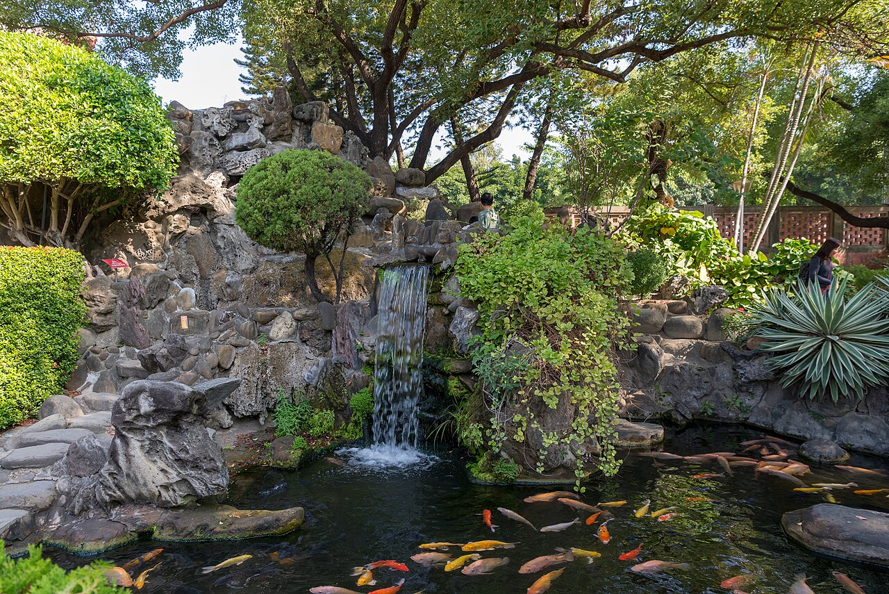 赤崁楼の庭園と建築（撮影当時）
